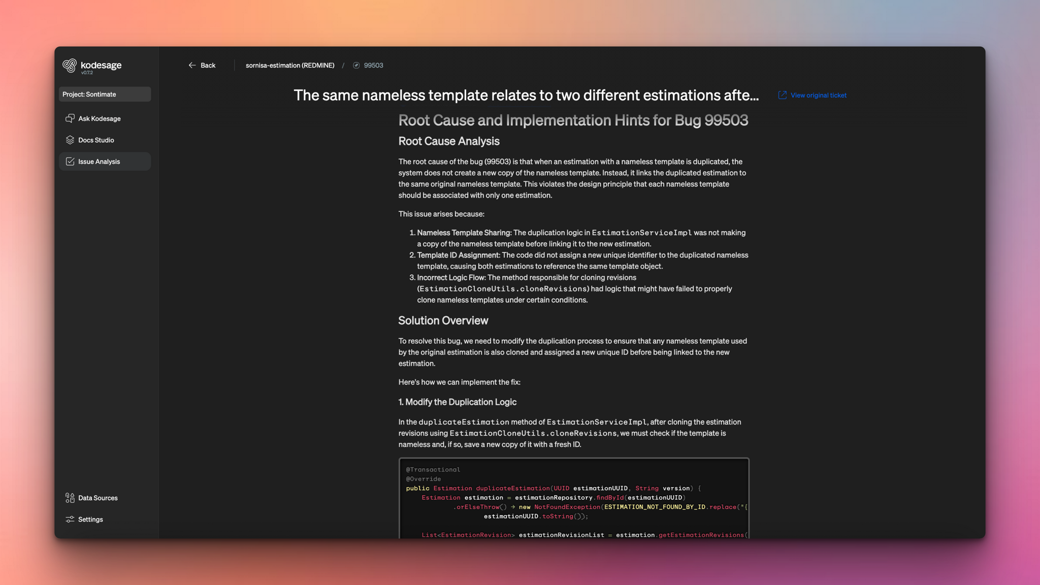 Kodesage blog - RPG modernization - automatic issue ticket analysis for RPG systems