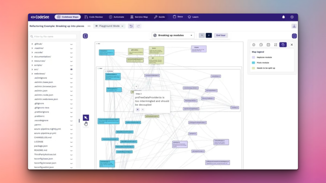 Kodesage blog - CodeSee UI