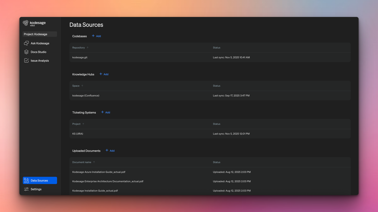Kodesage blog - connect data sources to kodesage