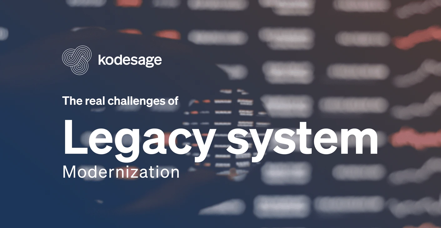 Updating old systems is not just about new technology. It also means understanding complex business rules and dependencies to make real, long-term improvements.
