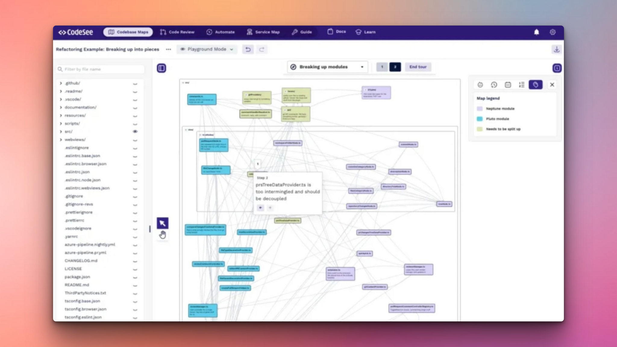 Kodesage blog - CodeSee UI
