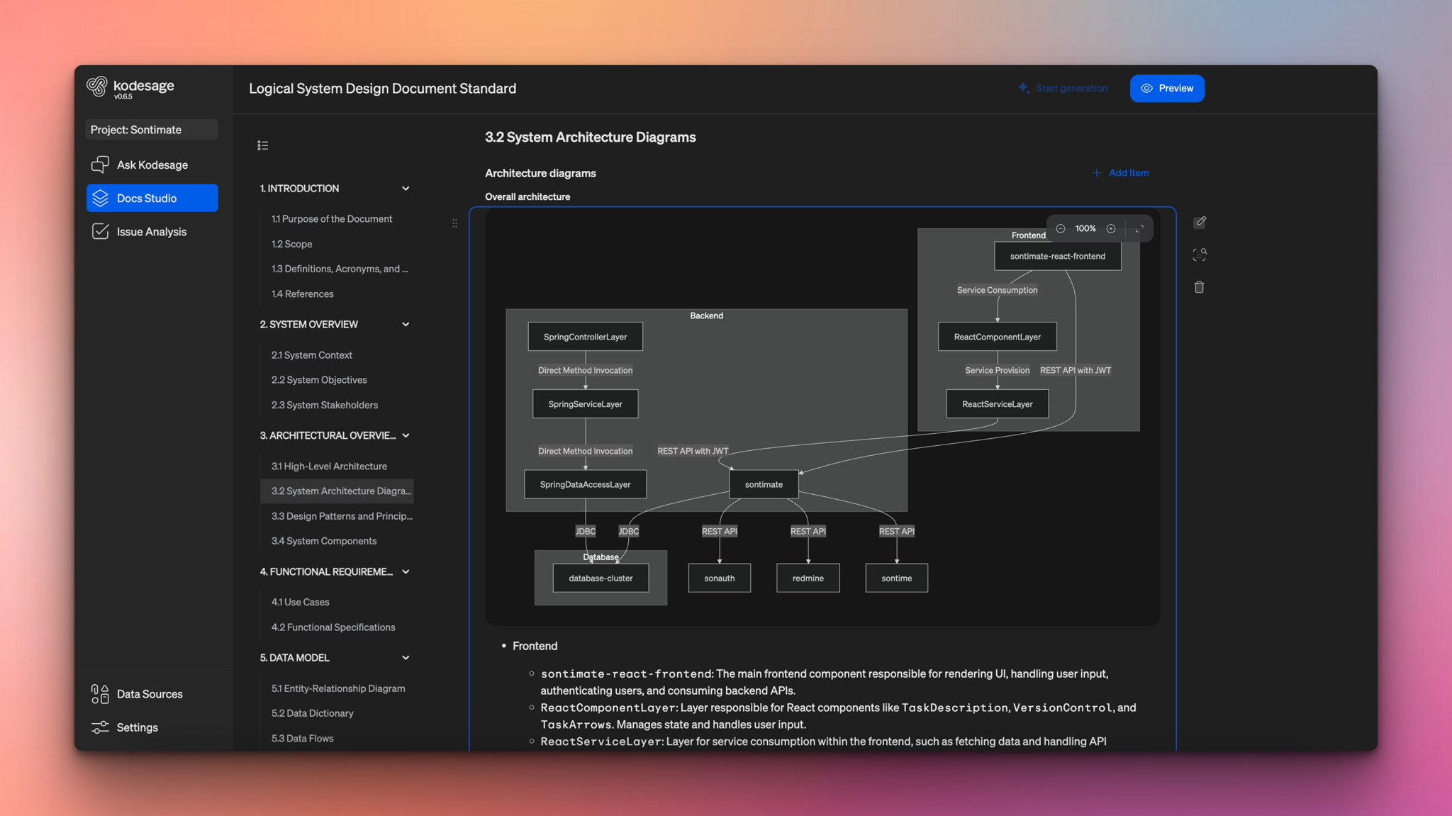 Kodesage Blog - Proven Strategies to Improve Legacy Documentation - Docs studio diagrams