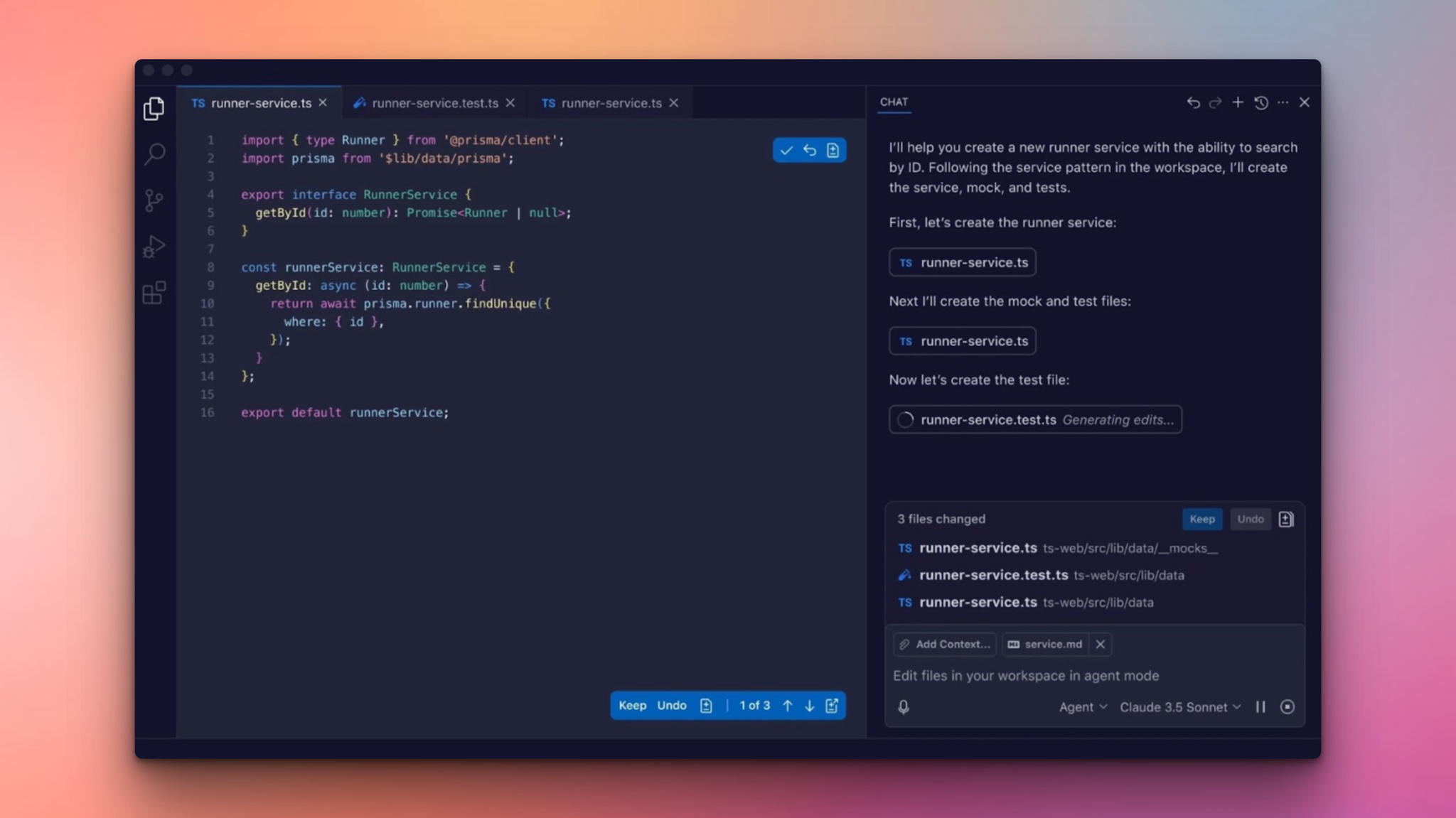Kodesage blog - legacy documentation tools - Github copilot UI