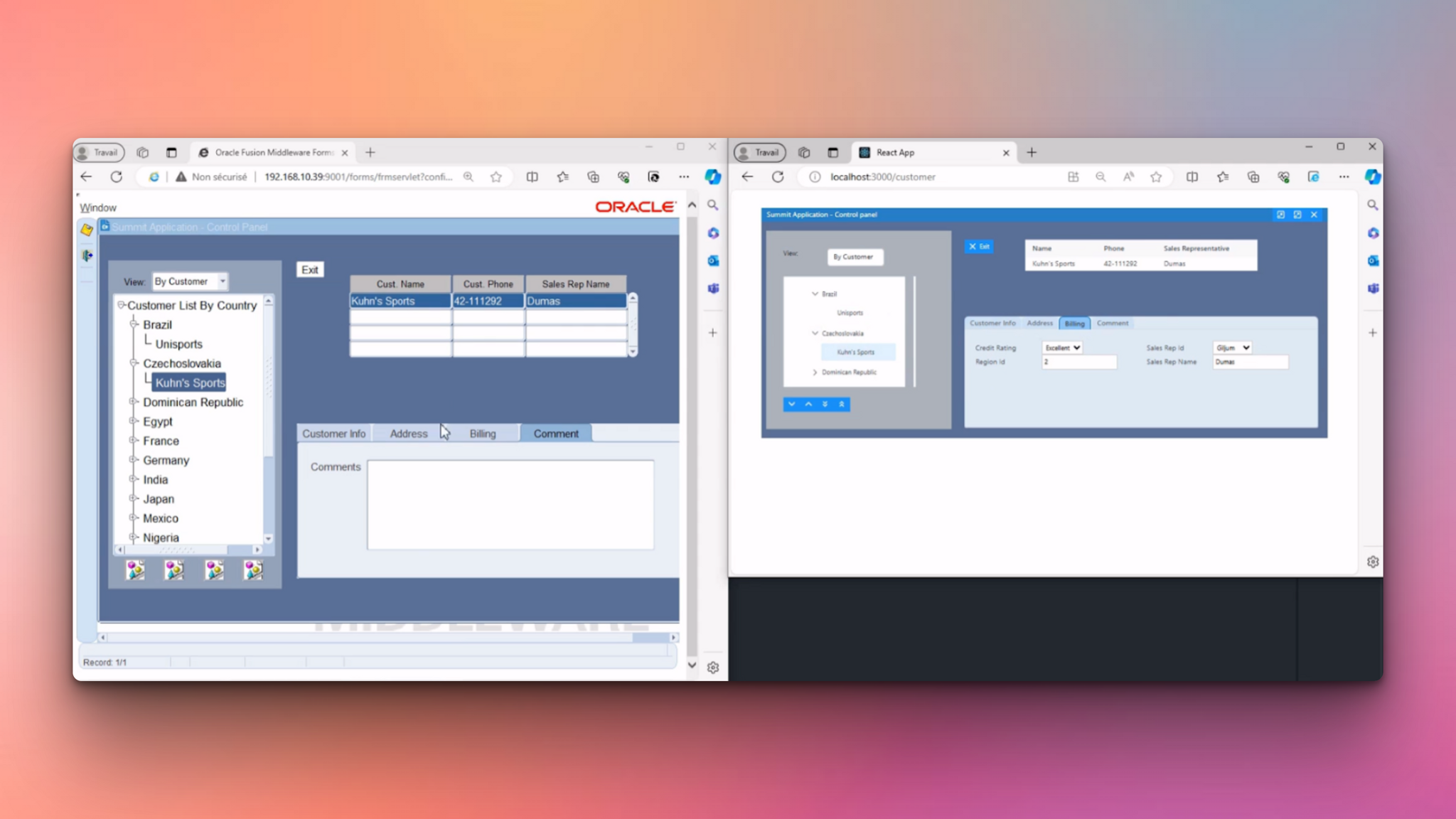Kodesage blog - Oracle Forms migration - ORMIT™-OpenJava UI