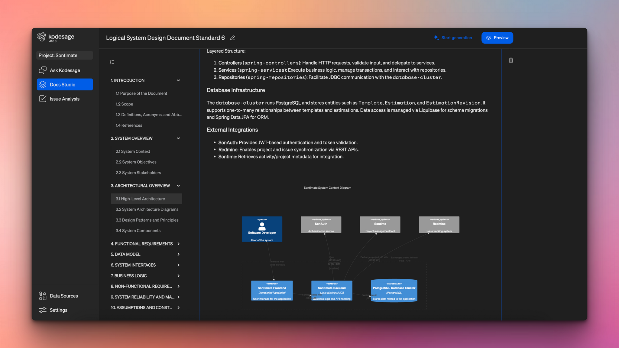 Kodesage blog - Oracle Forms migration - Kodesage System architecture mapping