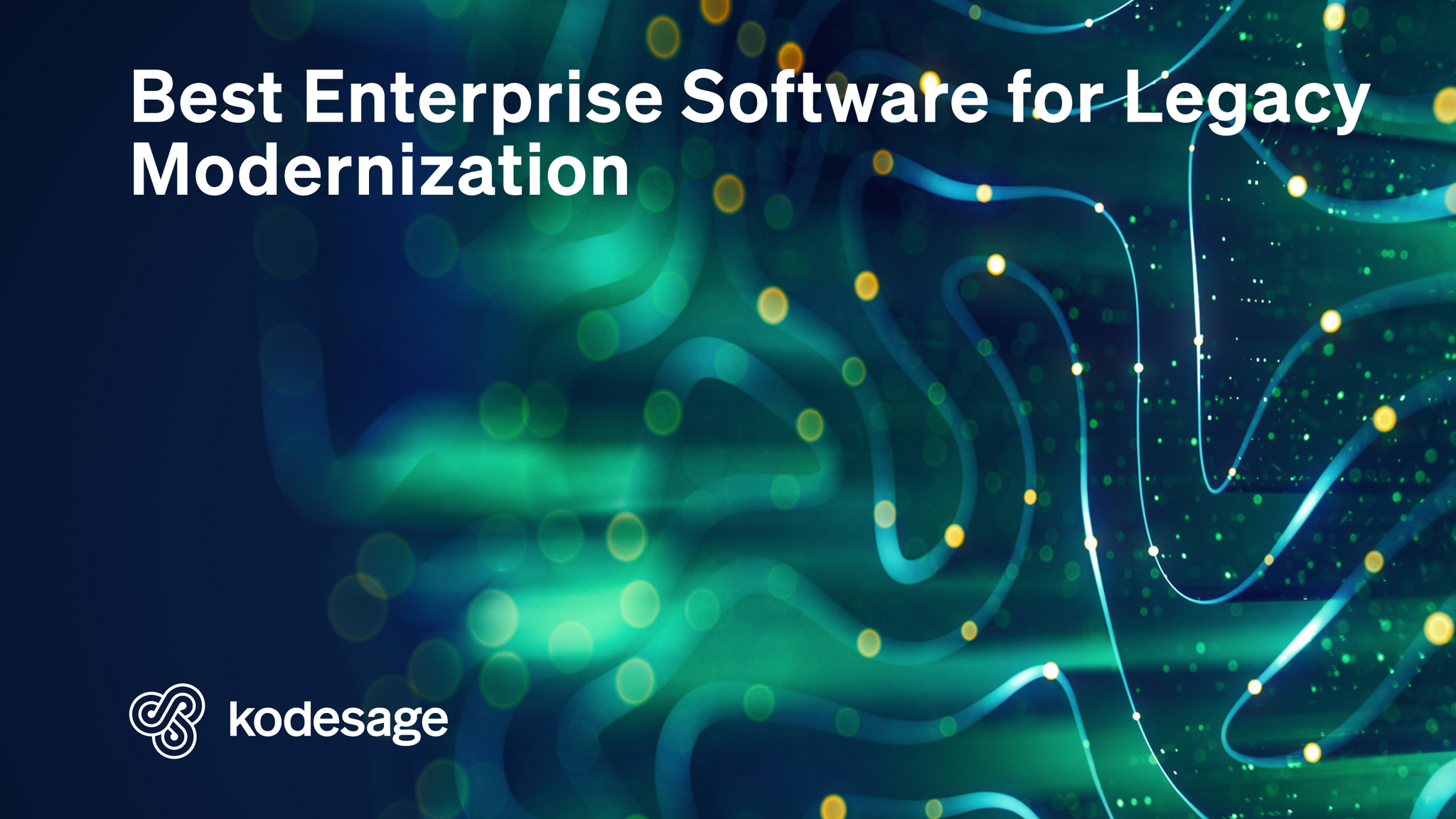Kodesage blog - Enterprise software for legacy modernization - Hero image