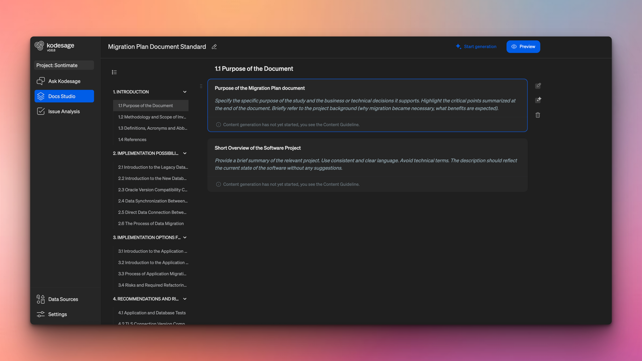 Kodesage blog - Oracle Forms migration - migration plan document standard
