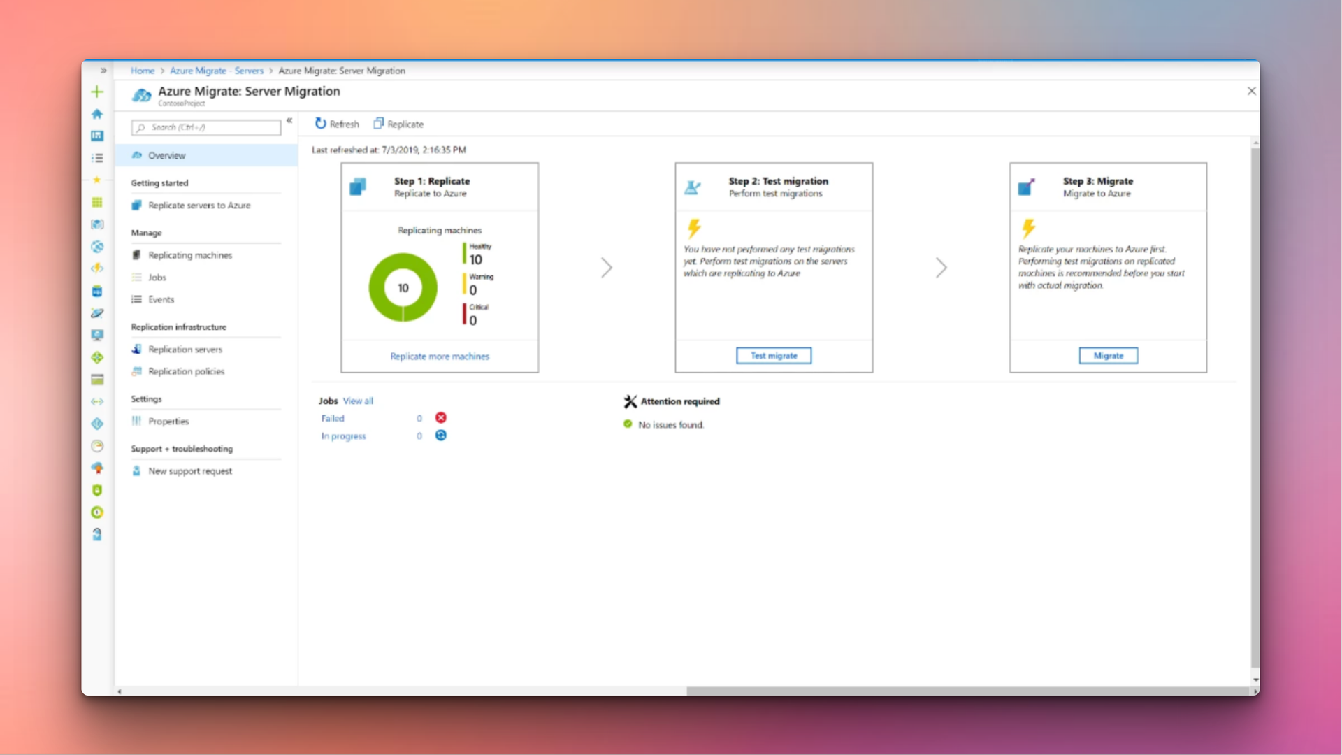 Kodesage Blog - Microsoft Azure Migrate UI