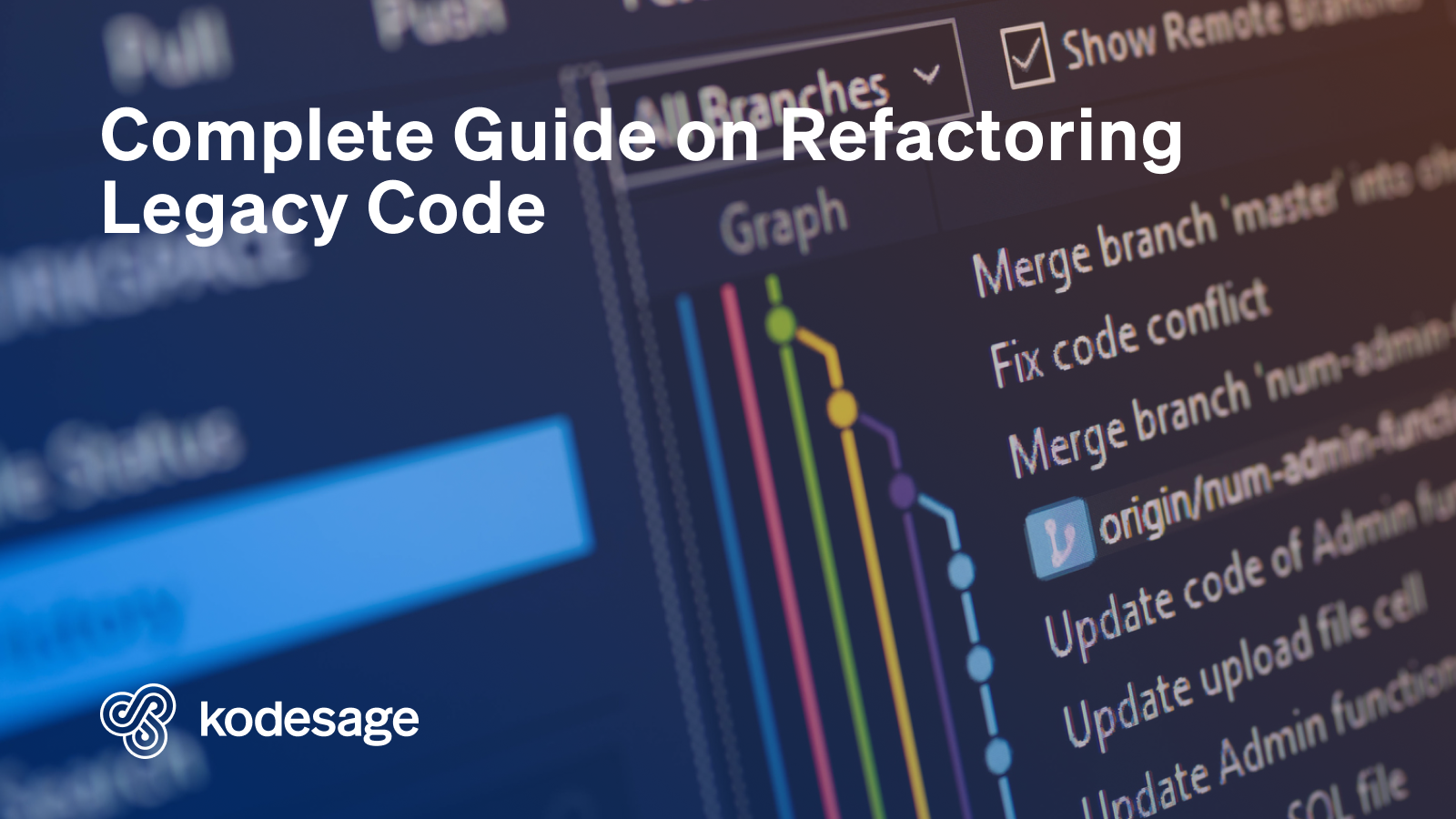 Kodesage blog - refactoring legacy code - hero